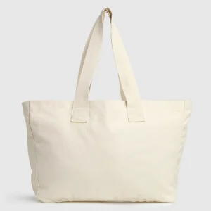 New Gymshark Oversized Canvas Tote EcruWhite