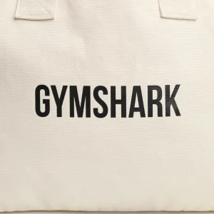 New Gymshark Oversized Canvas Tote EcruWhite