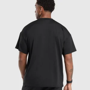 New Gymshark Oversized Performance T-Shirt Black