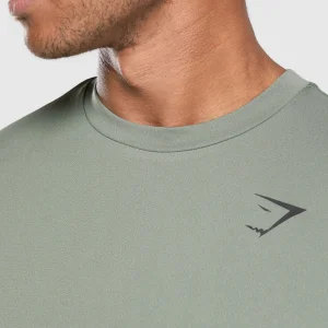 New Gymshark Oversized Performance T-Shirt UnitGreen