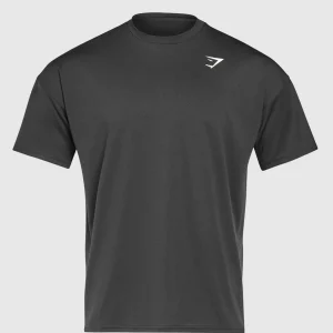 New Gymshark Oversized Performance T-Shirt Black