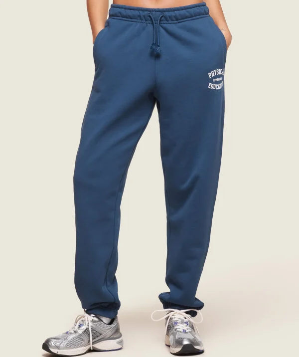 Online Gymshark Phys Ed Graphic Sweatpants SoftBlue