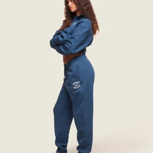 Online Gymshark Phys Ed Graphic Sweatpants SoftBlue