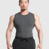 Clearance Gymshark Physique Tank OnyxGrey