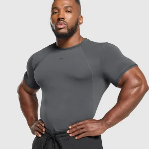 Sale Gymshark Physique T-Shirt OnyxGrey