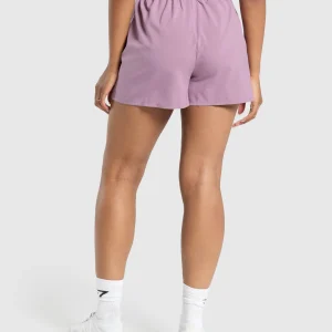 Hot Gymshark Pintuck Shorts SoftPurple