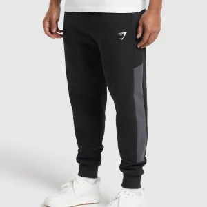 New Gymshark Pique Joggers Black/OnyxGrey