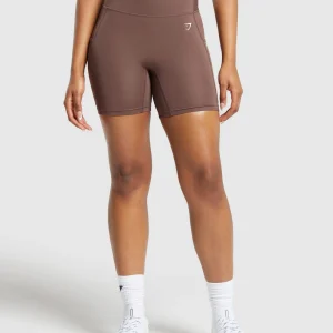 Discount Gymshark Pocket Shorts SoftBrown