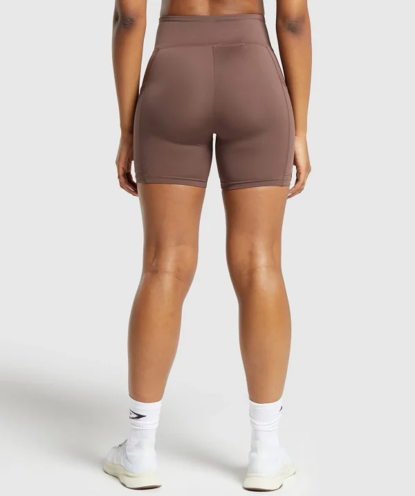 Discount Gymshark Pocket Shorts SoftBrown