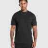 Fashion Gymshark Pocket T-Shirt Black