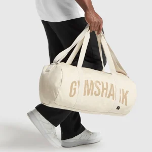 Fashion Gymshark Power Holdall EcruWhite