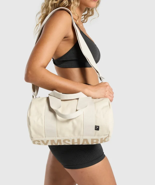 Fashion Gymshark Power Holdall EcruWhite