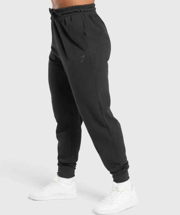 Hot Gymshark Power Joggers Black