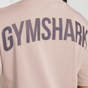 Sale Gymshark Power Oversized T-Shirt StonePink