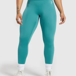 Discount Gymshark Power Regular Leggings BondiTeal