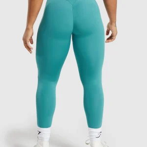 Discount Gymshark Power Regular Leggings BondiTeal