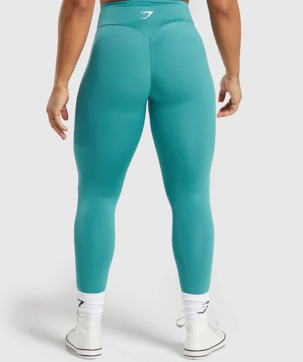 Discount Gymshark Power Regular Leggings BondiTeal