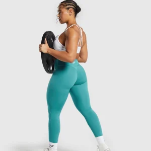 Discount Gymshark Power Regular Leggings BondiTeal