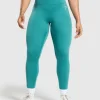 New Gymshark Power Short Leggings BondiTeal