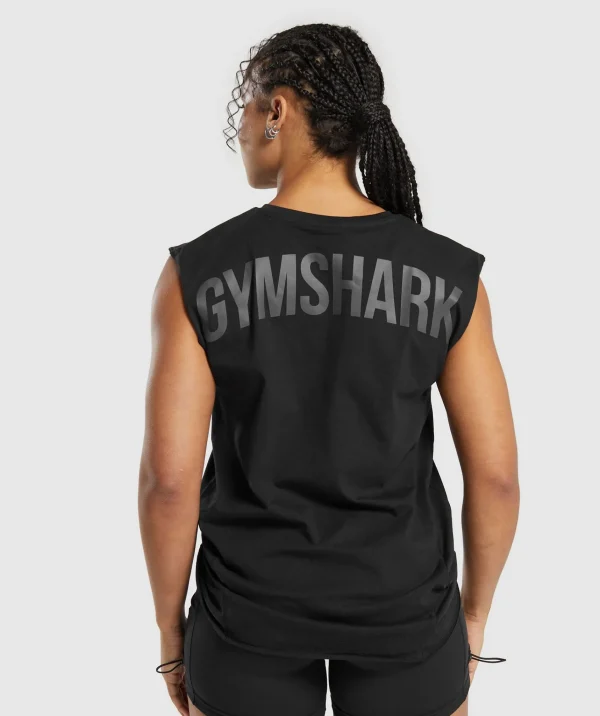 Best Gymshark Power Tank Black