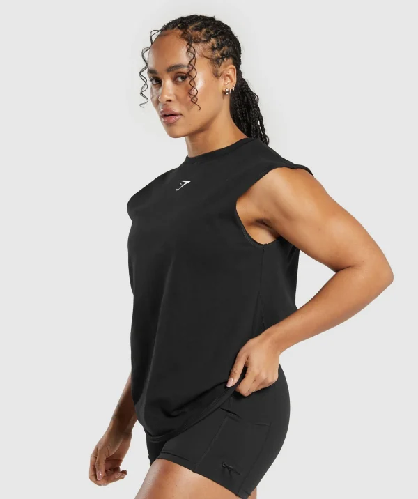 Best Gymshark Power Tank Black