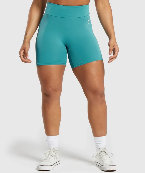 Outlet Gymshark Power Tight Shorts BondiTeal