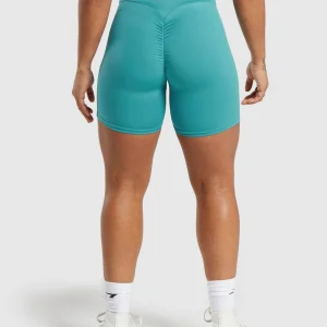 Outlet Gymshark Power Tight Shorts BondiTeal