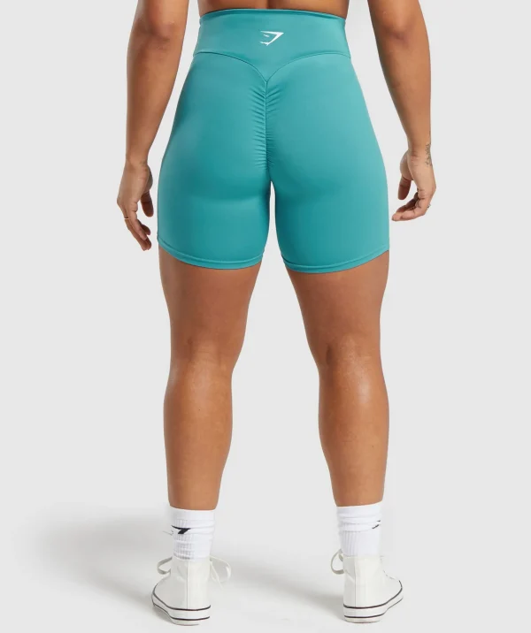 Outlet Gymshark Power Tight Shorts BondiTeal