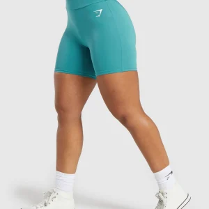 Outlet Gymshark Power Tight Shorts BondiTeal