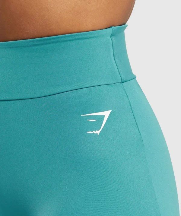 Outlet Gymshark Power Tight Shorts BondiTeal