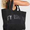 Discount Gymshark Power Tote Black/AsphaltGrey