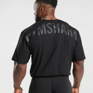 Best Gymshark Power T-Shirt Black