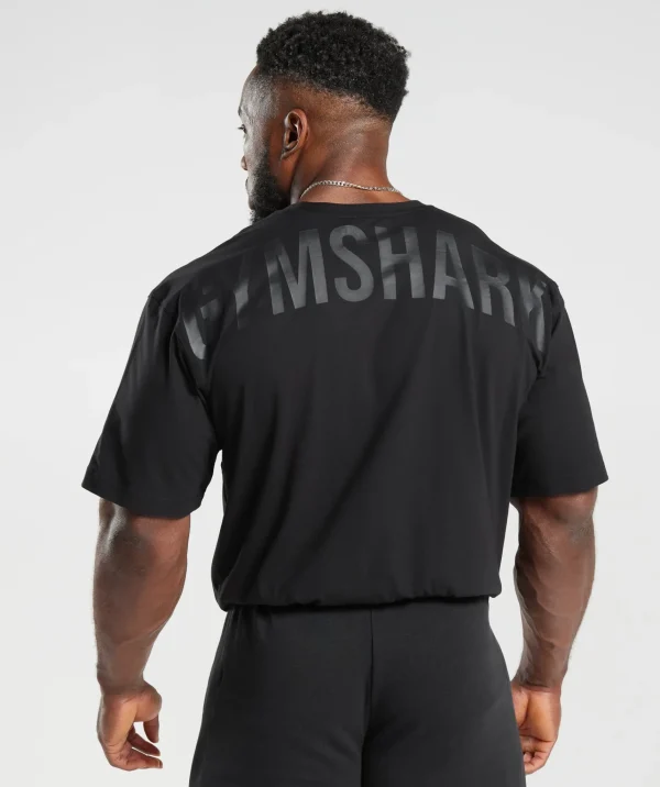 Best Gymshark Power T-Shirt Black