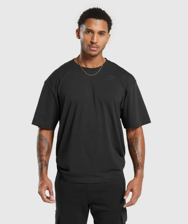 Best Gymshark Power T-Shirt Black