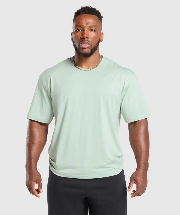 Sale Gymshark Power T-Shirt CoolTurquoise