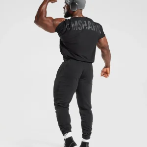 Best Gymshark Power T-Shirt Black