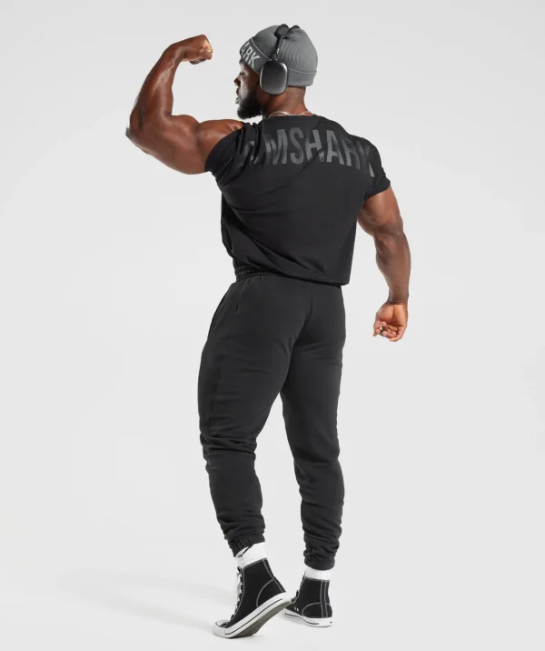 Best Gymshark Power T-Shirt Black