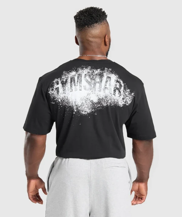 Outlet Gymshark Power T-Shirt (Special Edition) Black