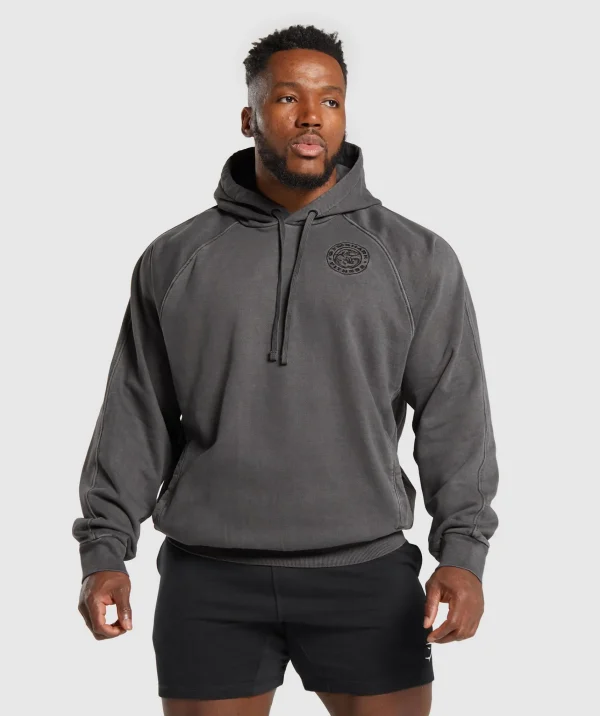 Online Gymshark Premium Legacy Hoodie Black