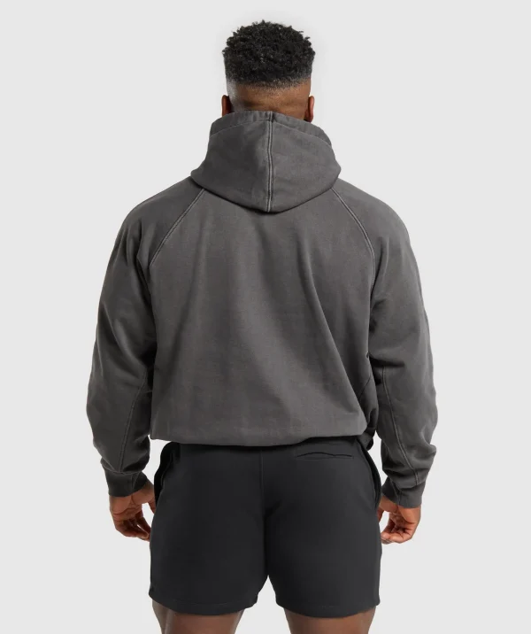 Online Gymshark Premium Legacy Hoodie Black