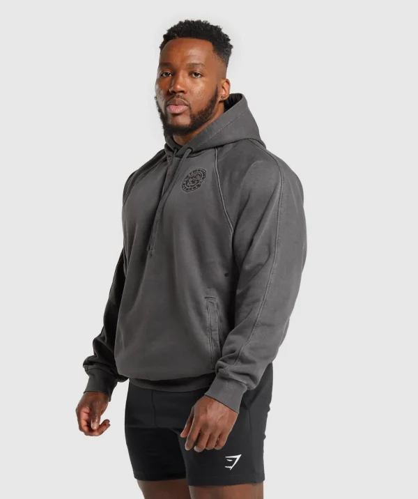 Online Gymshark Premium Legacy Hoodie Black