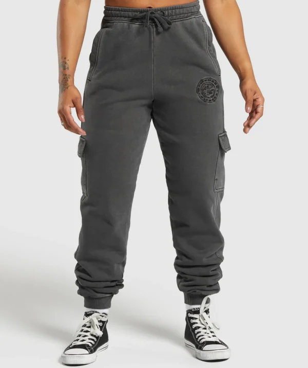 Fashion Gymshark Premium Legacy Joggers Black