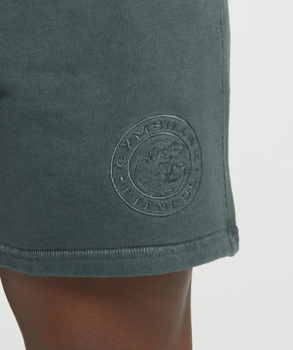 Outlet Gymshark Premium Legacy Shorts CargoTeal