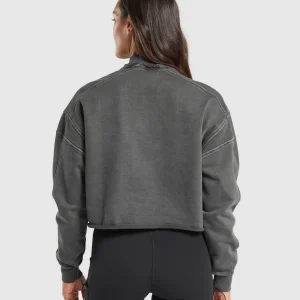 Online Gymshark Premium Legacy Sweatshirt Black