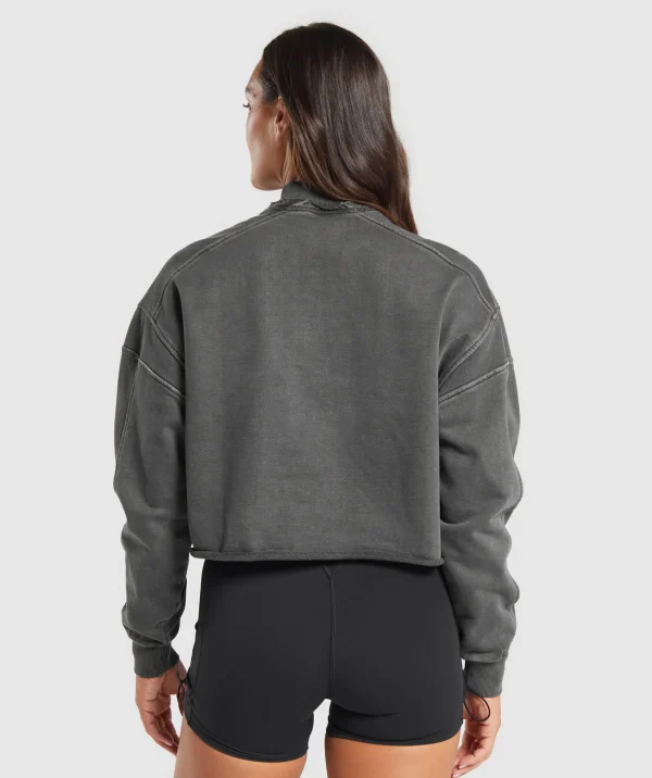 Online Gymshark Premium Legacy Sweatshirt Black