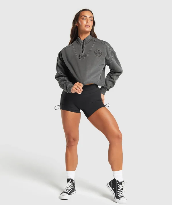 Online Gymshark Premium Legacy Sweatshirt Black