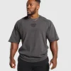 Hot Gymshark Premium Legacy T-Shirt Black