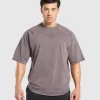 Best Gymshark Premium Legacy T-Shirt BrushedPurple