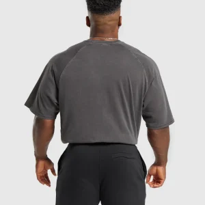 Hot Gymshark Premium Legacy T-Shirt Black