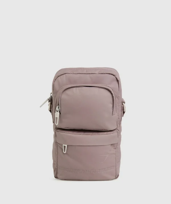 Discount Gymshark Premium Lifestyle Cross Body WashedMauve